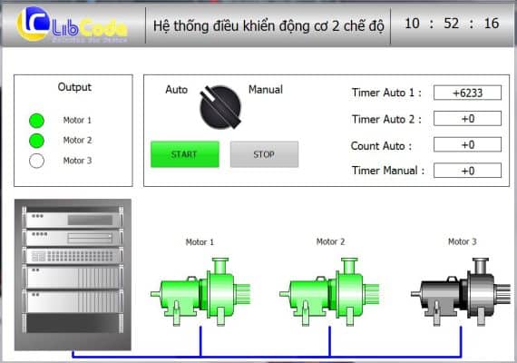 Hệ thống điều khiển động cơ 2 chế độ - LibCode.net