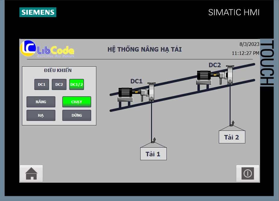 hệ thống nâng hạ tải libcode